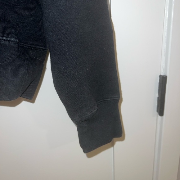 Under Pressure Hoodie Unisex Black Heavily Embroidered Stitch Drift Car Design - Picture 3 of 7